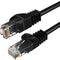 High-Speed Cat6 50FT Ethernet Patch Cable - 550MHz Compatible with PC, Laptop, Router, TV & More - Perfect for Home & Office Use - Black