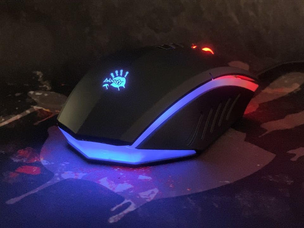 A70X Light Strike Optical Gaming Mouse - Fully Programmable with Advanced Macros (Matte Black)