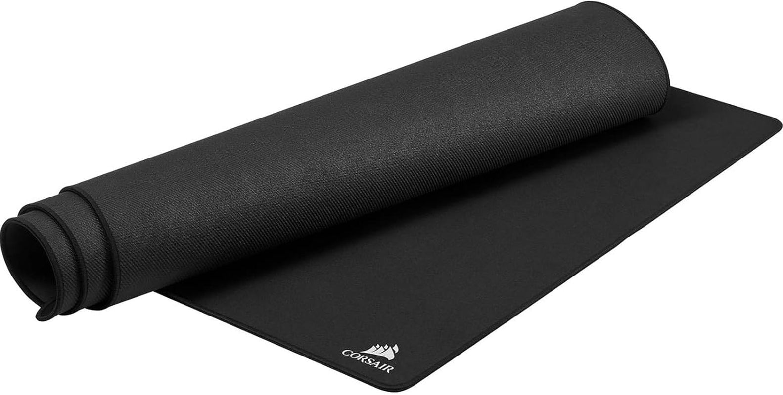 MM500 XL Anti-Fray Gaming Mouse Pad - Premium Black Cloth for Ultimate Precision