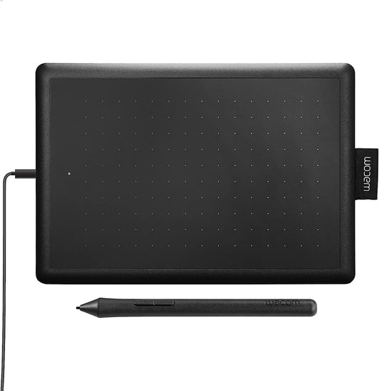 Small Graphics Drawing Tablet - 8.3" x 5.7" Portable & Ergonomic with 2048 Pressure Sensitive Pen, Compatible with Chromebook, Mac & Windows for Students and Creators