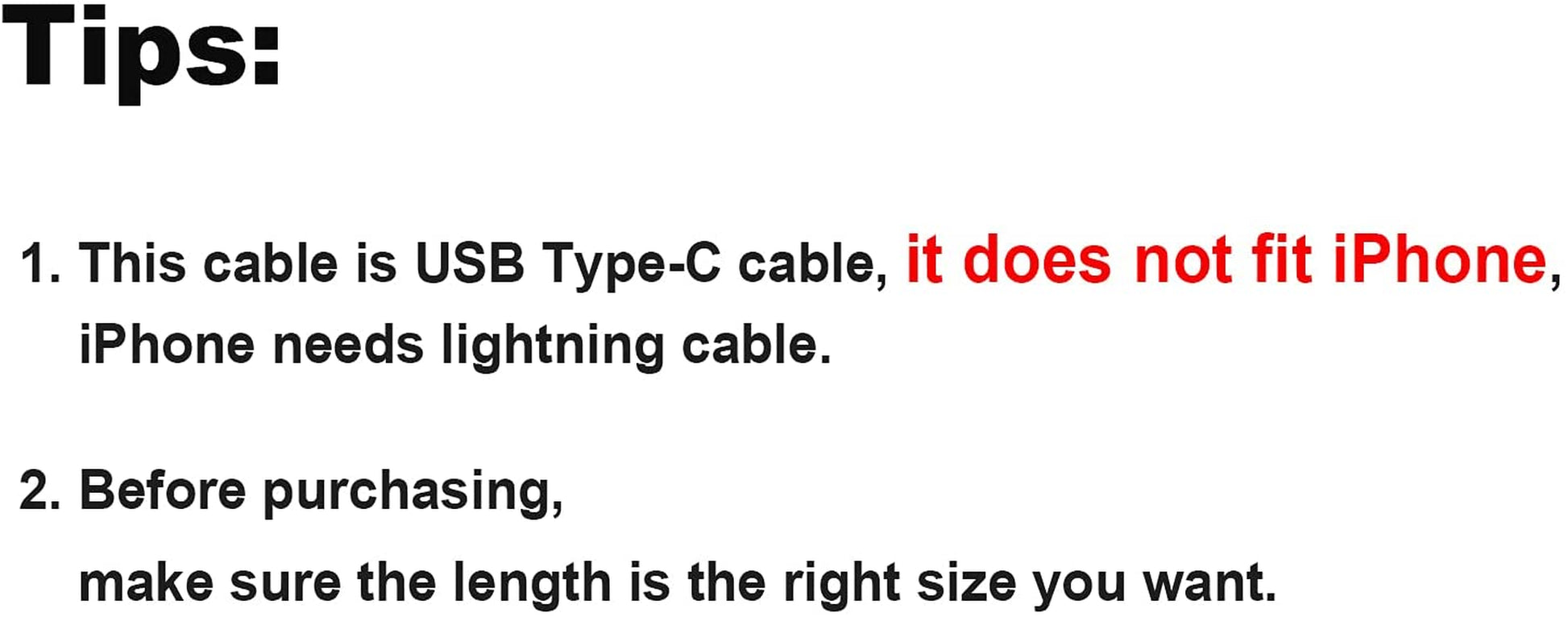 10Ft USB C to USB C Cable - 60W Fast Charging, Braided Design, Compatible with MacBook Pro, Galaxy S20/S10/S9, Note 10, Pixel 3XL - Space Gray