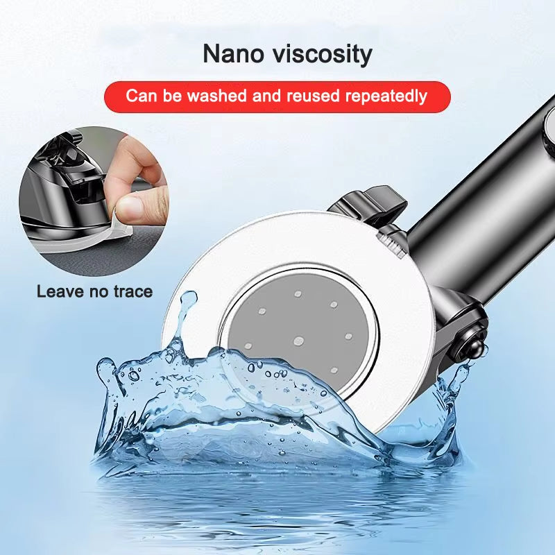 2023 Universal 360° Car Phone Holder - Suction Mount for 4-7 Inch Smartphones - Dashboard & Windshield Stand