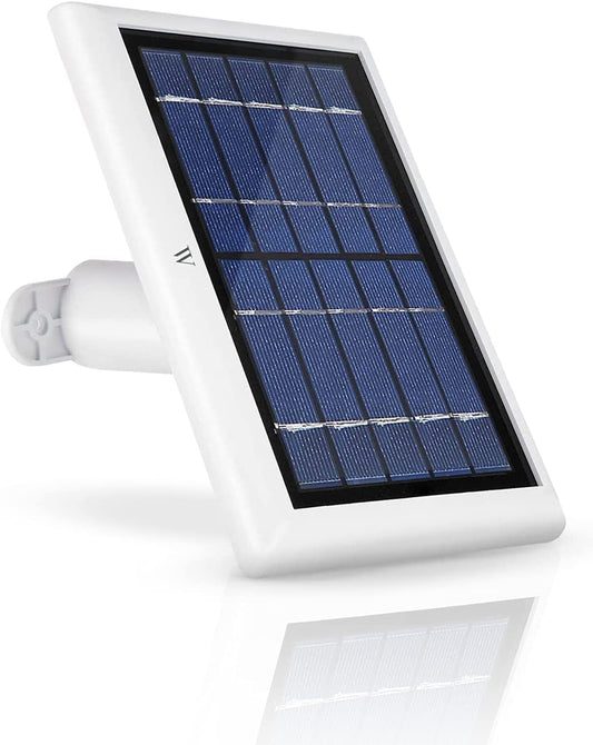 Upgrade Your Ring Camera with Our 2W 5V Solar Panel – Never Run Out of Power Again! (1-Pack, White)